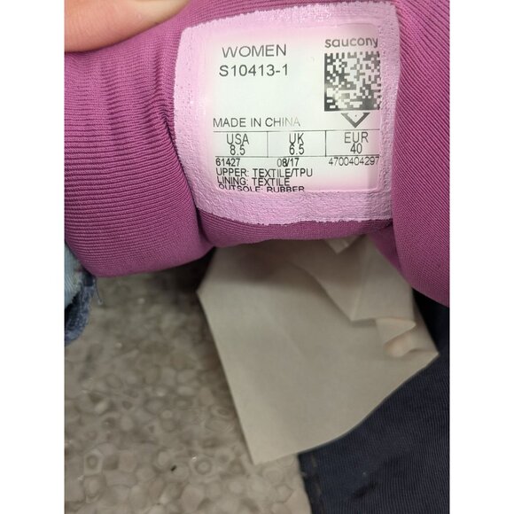 Saucony Triumph ISO 3 Sneakers Women Size 8.5 Running Everun Mesh Performance - Picture 7 of 11